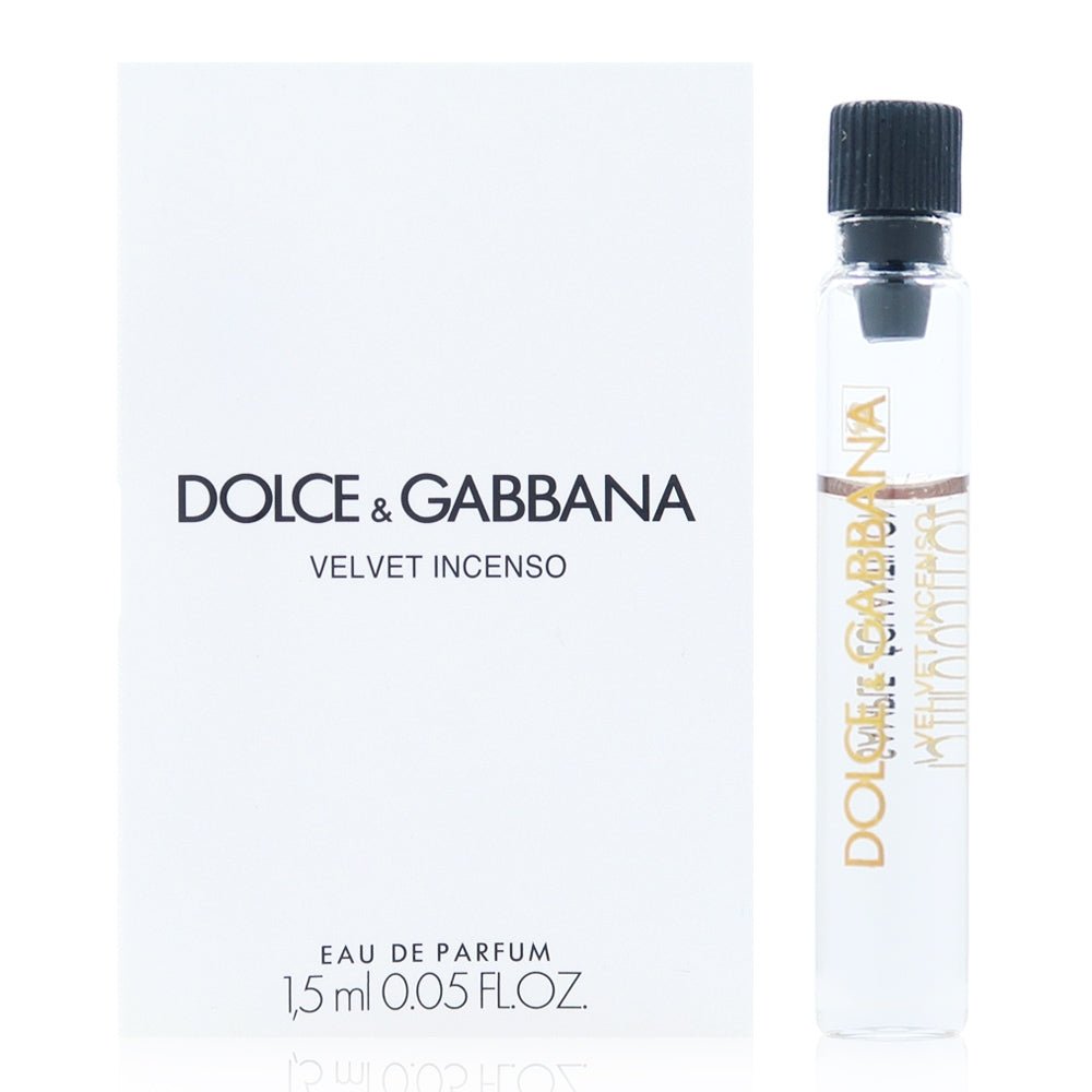 Dolce & Gabbana Velvet Incenso 1.5 ML 0.05 fl. oz. official perfume sample perfume tester