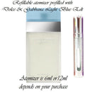 Dolce and Gabbana Light Blue sample perfume spray