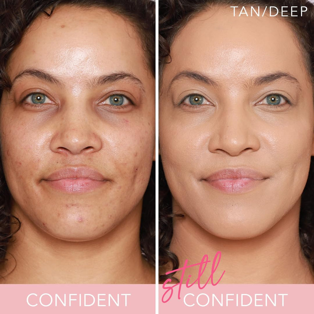 DOLL 10 NO. T.C.E This Covers Everything Super Coverage Serum Makeup with Peptides – Deep/Rich, One Size