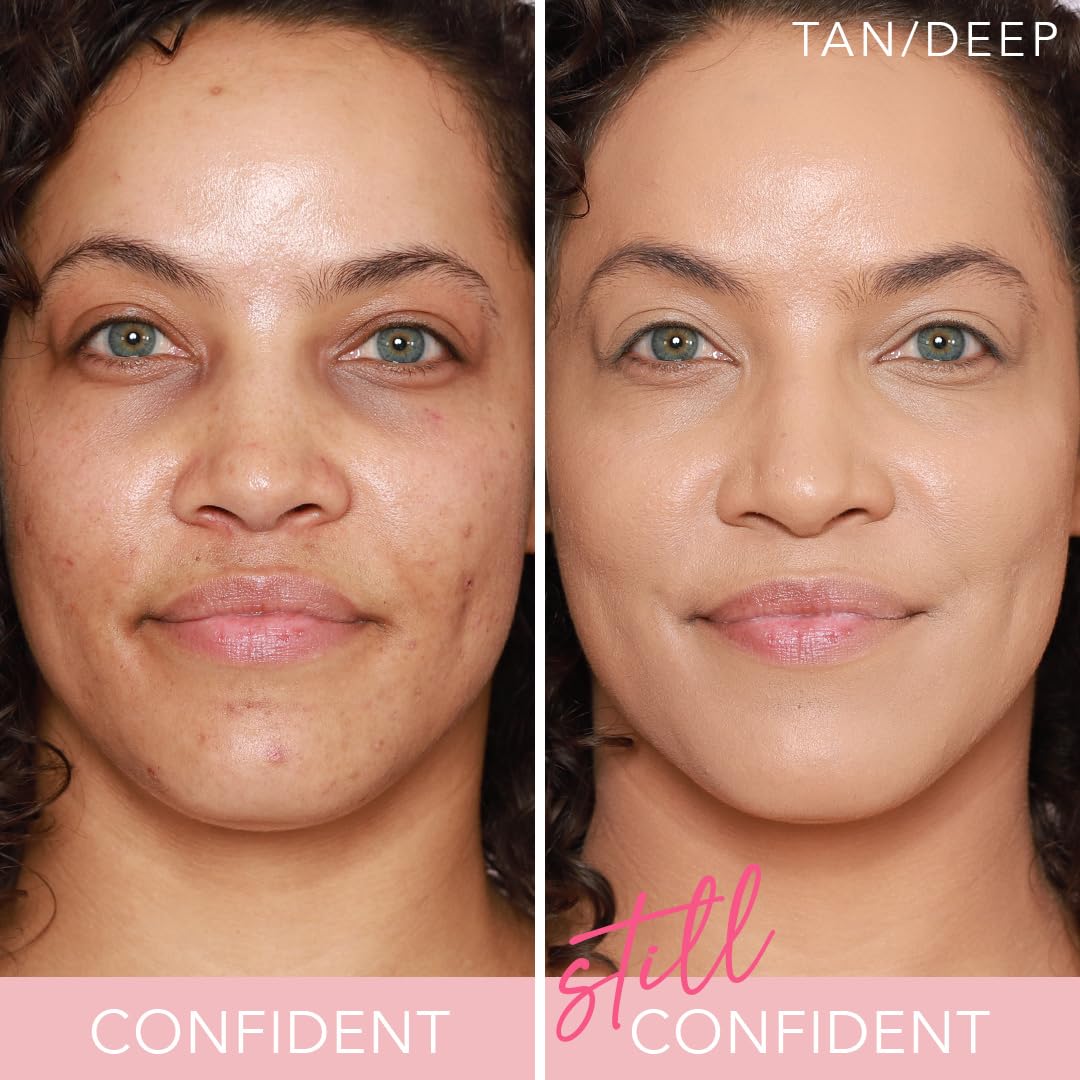 DOLL 10 NO. T.C.E This Covers Everything Super Coverage Serum Makeup with Peptides – Deep/Rich, One Size