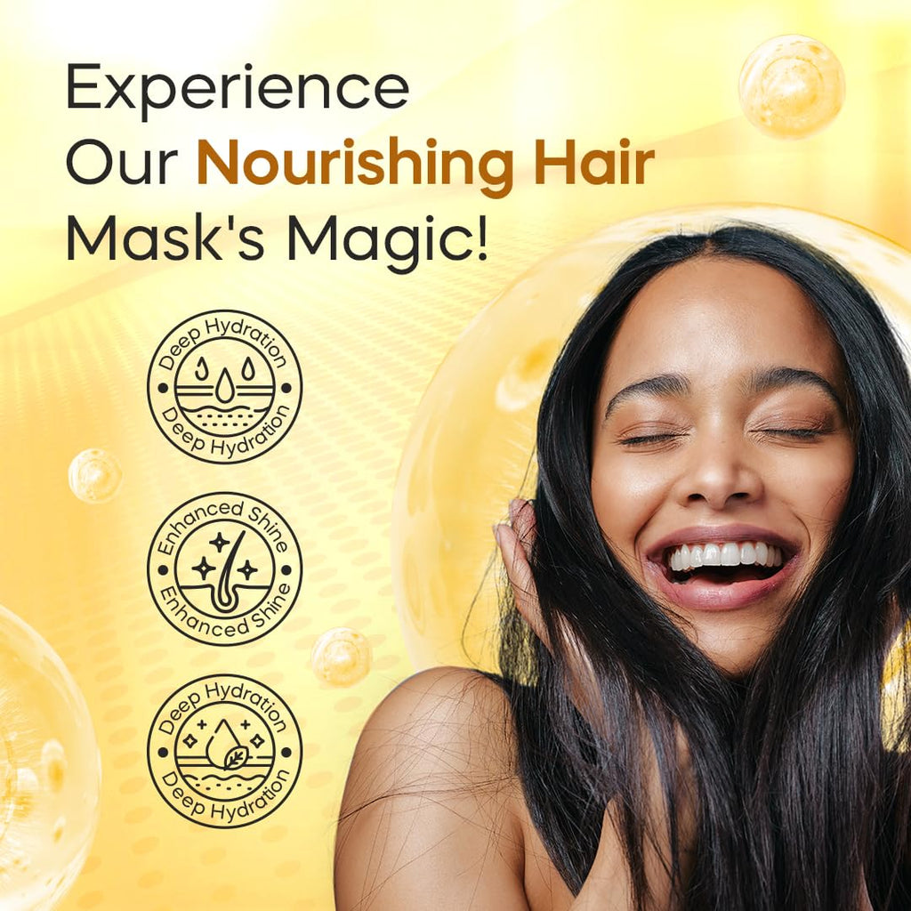 Dominican Magic Nourishing Hair Mask with Aloe Vera – Deep Repair for All Hair Types (16oz)