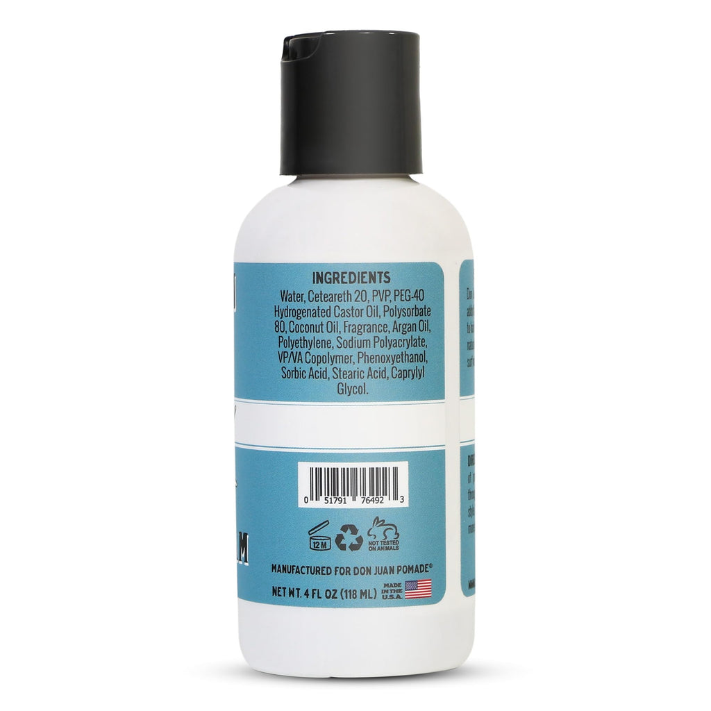 Don Juan Sea Salt Hair Styling Cream – Light Hold, Volume and Texture | 4 fl oz