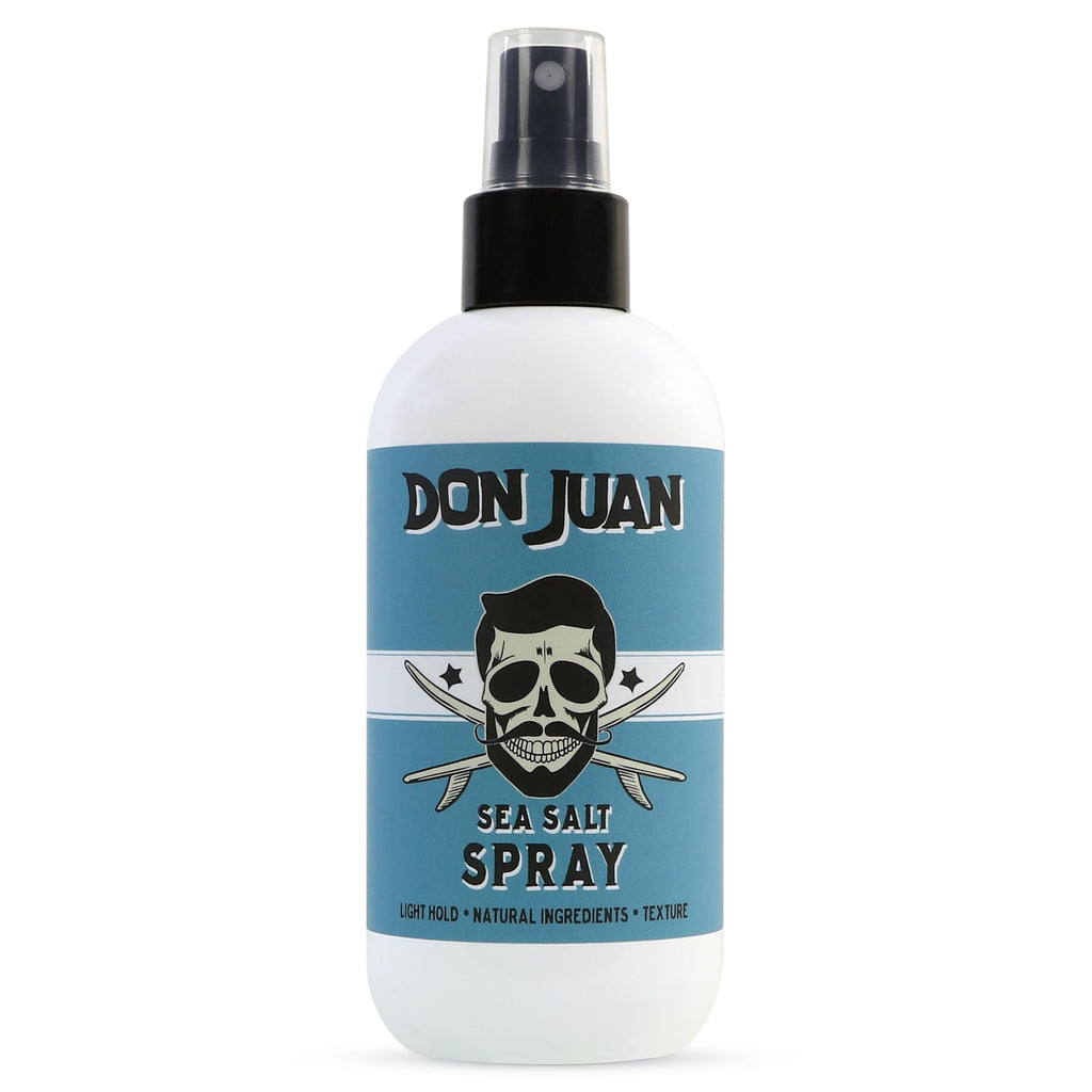 Don Juan Sea Salt Hair Styling Spray | Light Hold, Volume & Texture | Surf Wax Scent | 8 oz