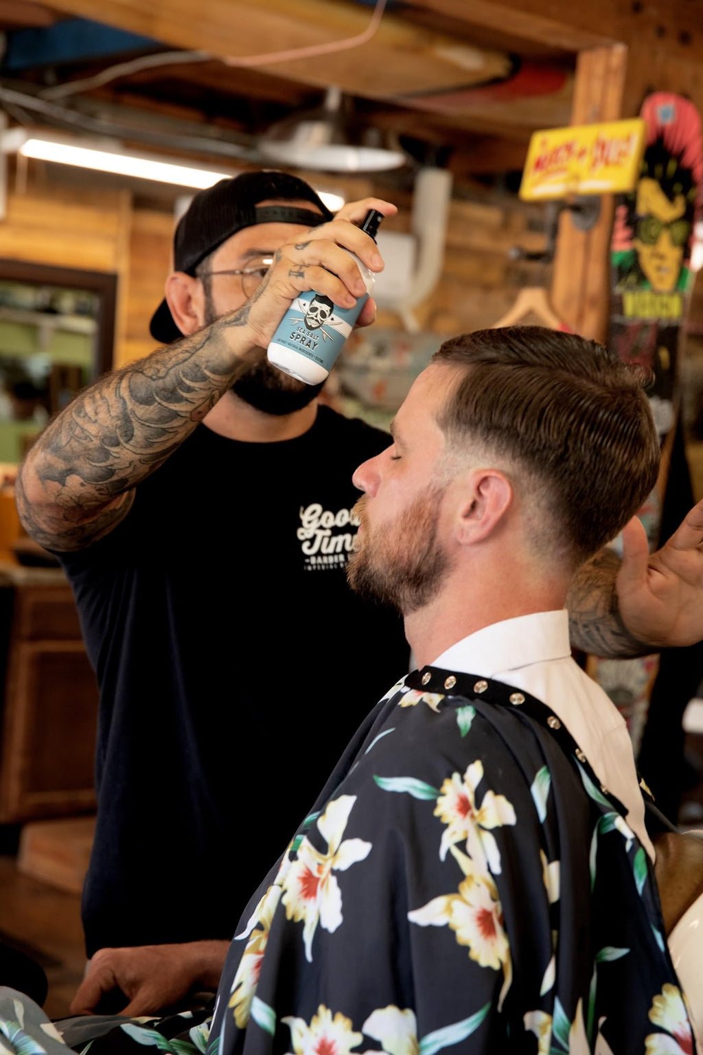 Don Juan Sea Salt Hair Styling Spray | Light Hold, Volume & Texture | Surf Wax Scent | 8 oz