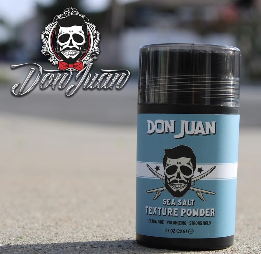 Don Juan Sea Salt Texture Powder – Extra Fine, Strong Hold, Matte Finish