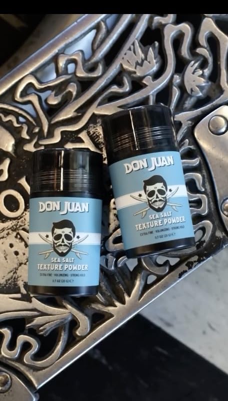 Don Juan Sea Salt Texture Powder – Extra Fine, Strong Hold, Matte Finish