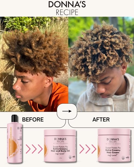 Donna's Recipe by Tabitha Brown Sweet Potato Pie Hair & Scalp Oil – Lightweight Moisture