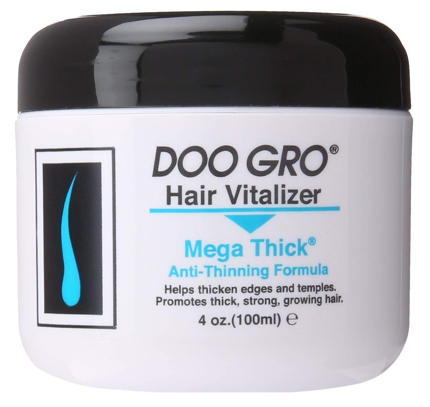 DOO GRO Medicated Hair Vitalizer Mega Thick Anti-Thinning Formula – 4 oz (Pack of 4)