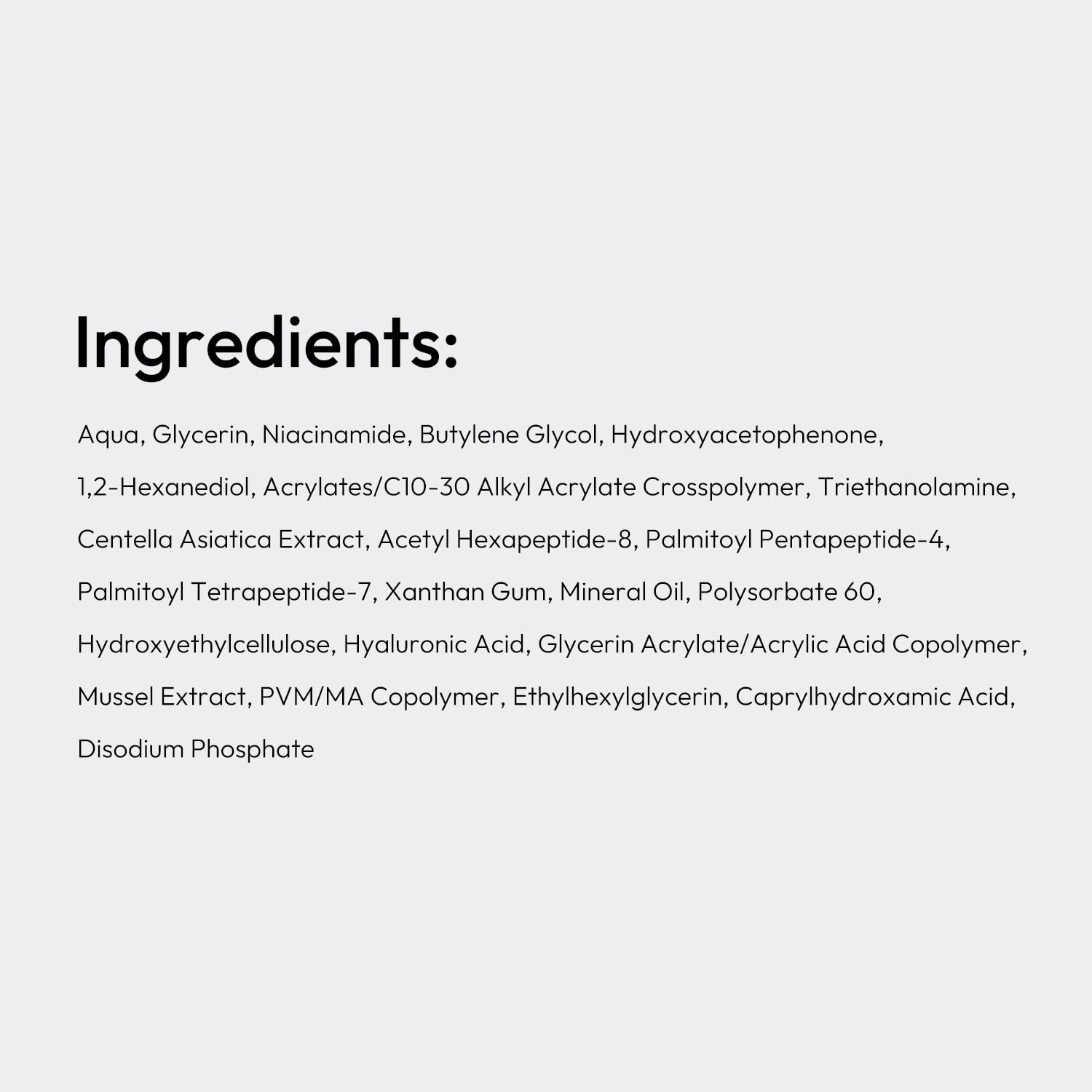 Dophla Red Light Therapy Peptide Serum for Face & Neck – Hydration, Calming Niacinamide & Peptides