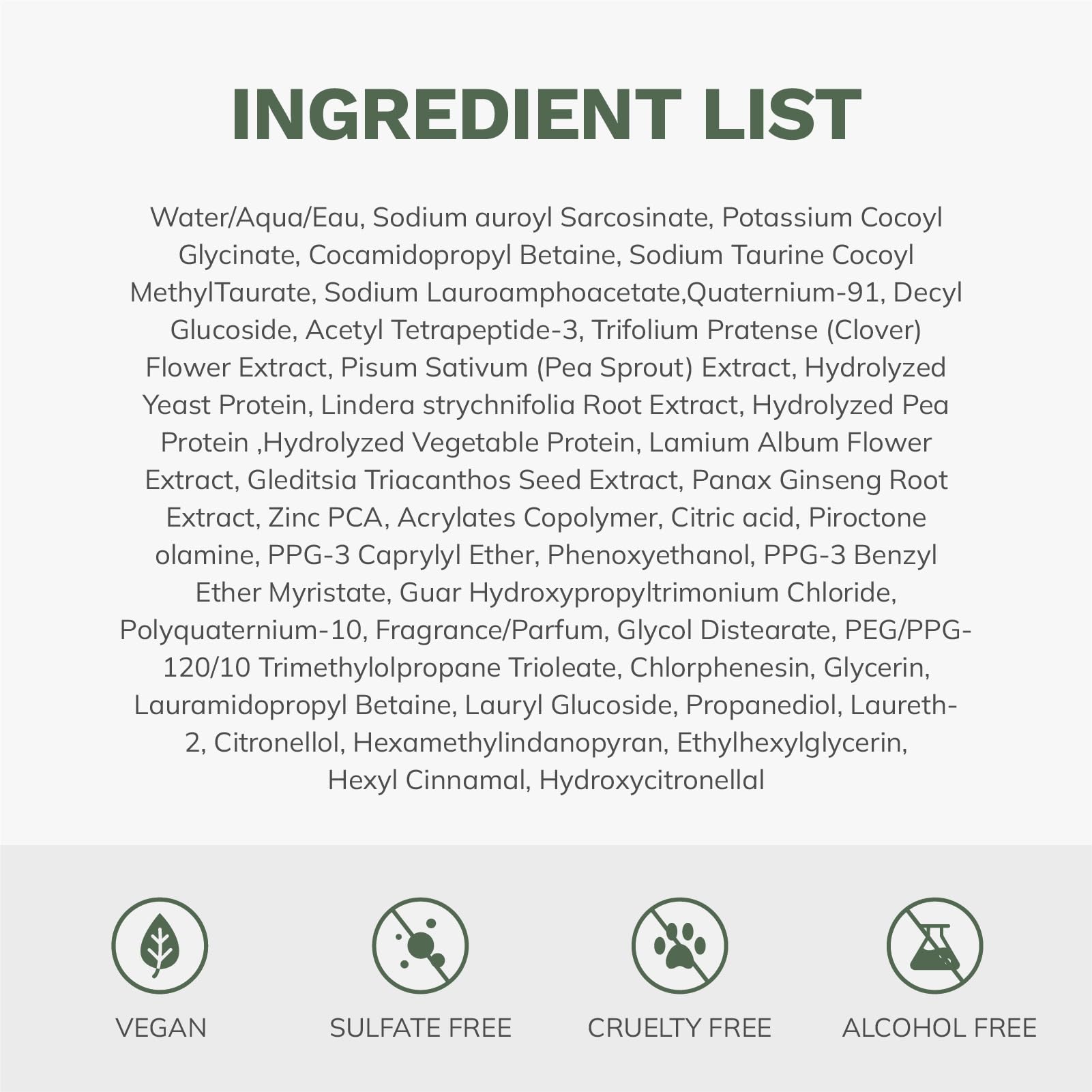 DORPANG Restore Shampoo for Thinning Hair – AnaGain™ Peptide Formula | Sulfate-Free 12oz