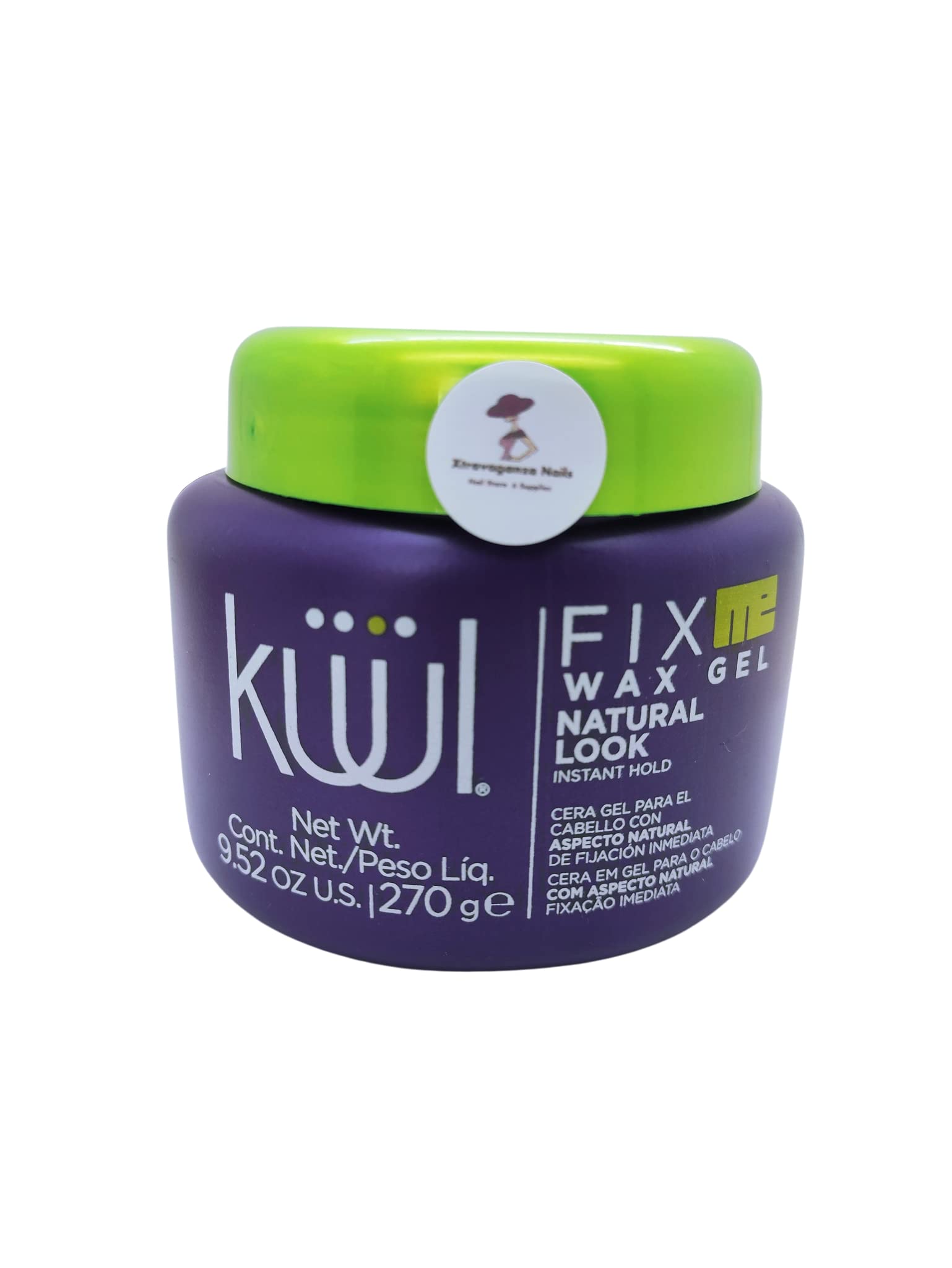 Dorzu Fantasy Nails Küül Fix Me Wax Gel – Natural or Wet Look, 9.52 oz
