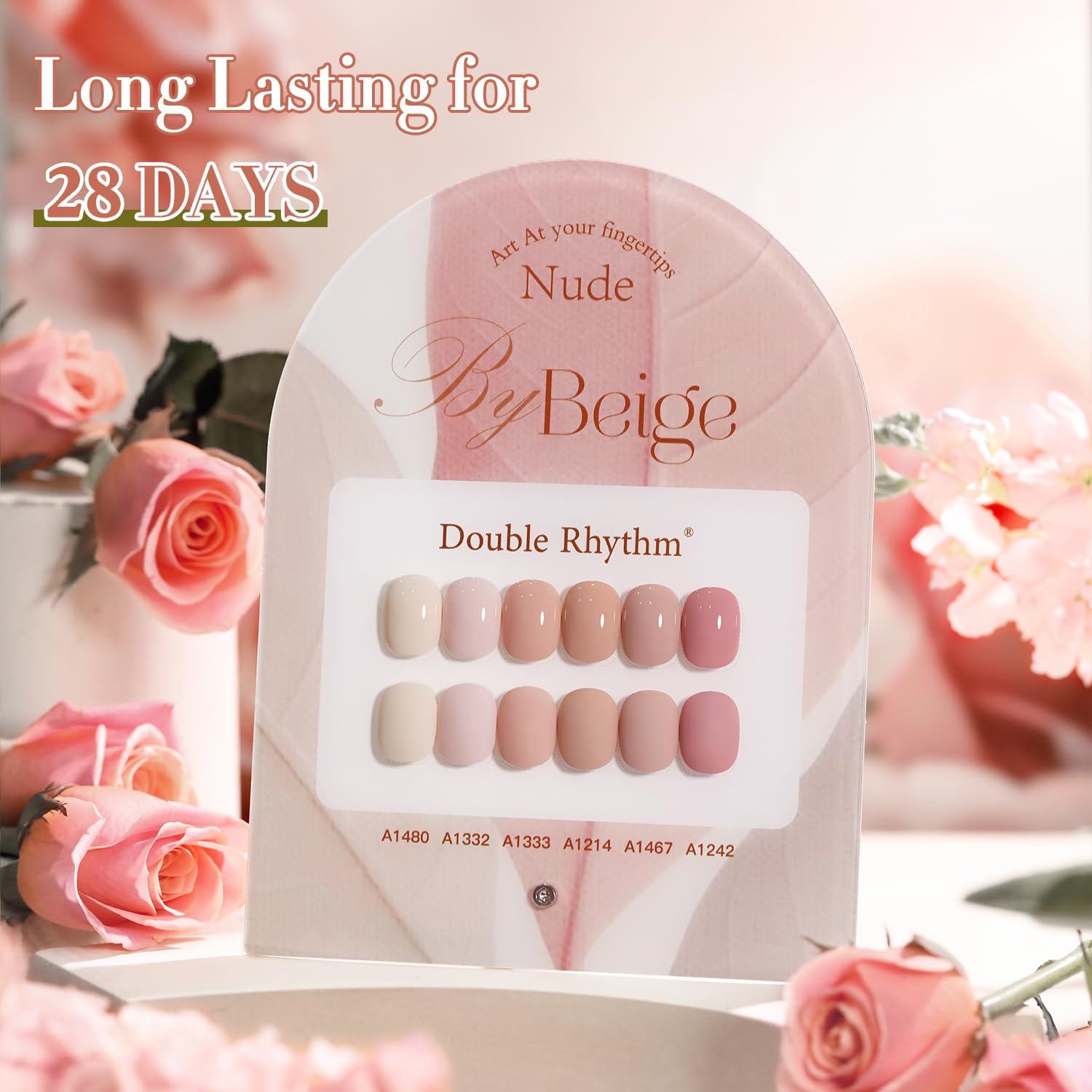 Double Rhythm 6 Pcs 15ml Gel Polish Set – Same Color, Same Bottle, Soak-Off
