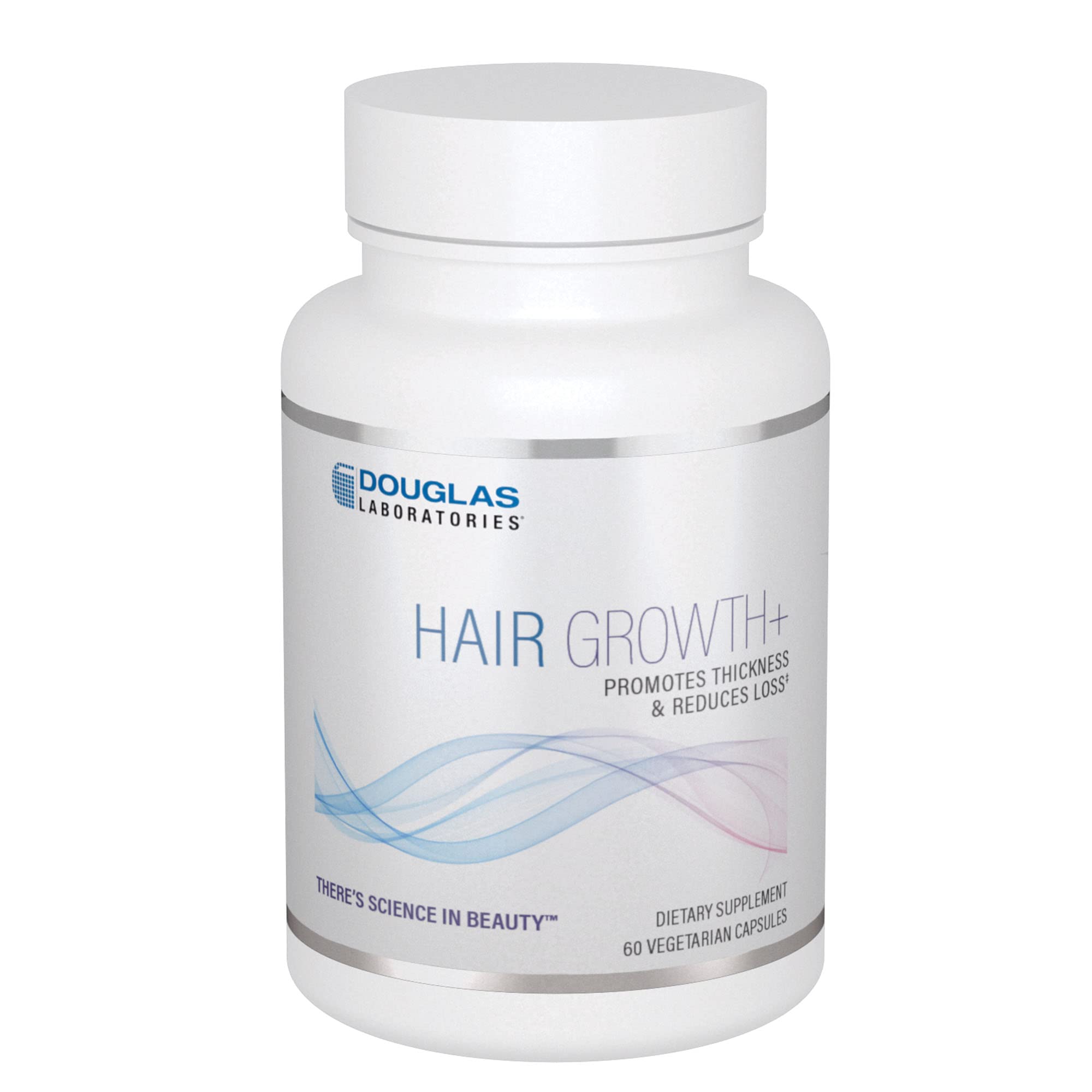 Douglas Laboratories Hair Growth+ | Supports Hair Thickness & Reduced Loss | 60 Vegetarian Capsules