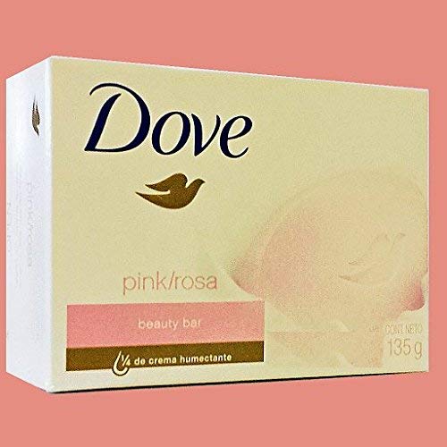 Dove Beauty Cream Bar Soap – Pink (135g) 6-Pack | Gentle Cleansing & Moisture