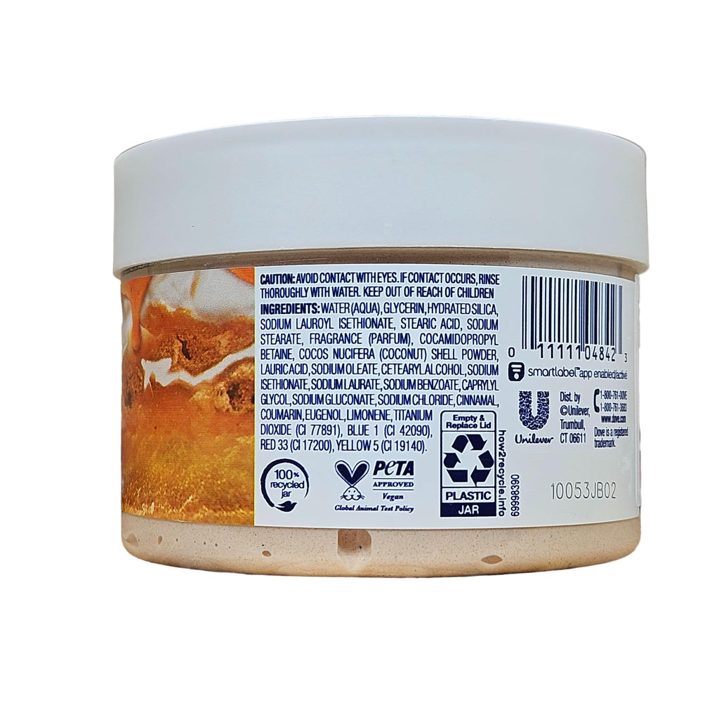 Dove Cinnamon Pumpkin Pie Body Scrub – Holiday Limited Edition, 10.5 oz