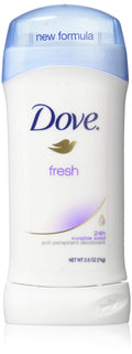 Dove Deodorant 2.6 oz Invisible Solid Fresh - 3 Pack | 24-Hour Protection