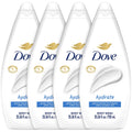 Dove Hydrate Body Wash 4-Pack – Moisturizing Cleanser for Soft, Smooth Skin (25.36 oz each)