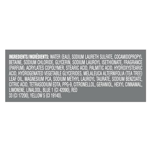 DOVE MEN+CARE Post-Workout 3N1 Revive Body Wash with Tea Tree Oil – 18 oz (4 Count)