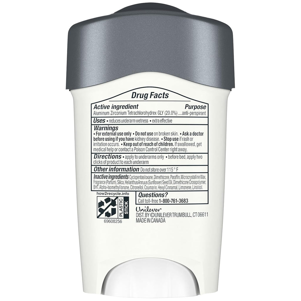 Dove Men+Care Deodorant 96H Clinical Protection Antiperspirant – Clean Comfort 3-Pack (1.7 oz Each)