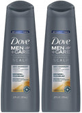 Dove Men+Care Dermacare Scalp 2-in-1 Anti-Dandruff Shampoo + Conditioner — Dryness & Itch Relief, Pack of 2 (12 oz / 355 mL each)