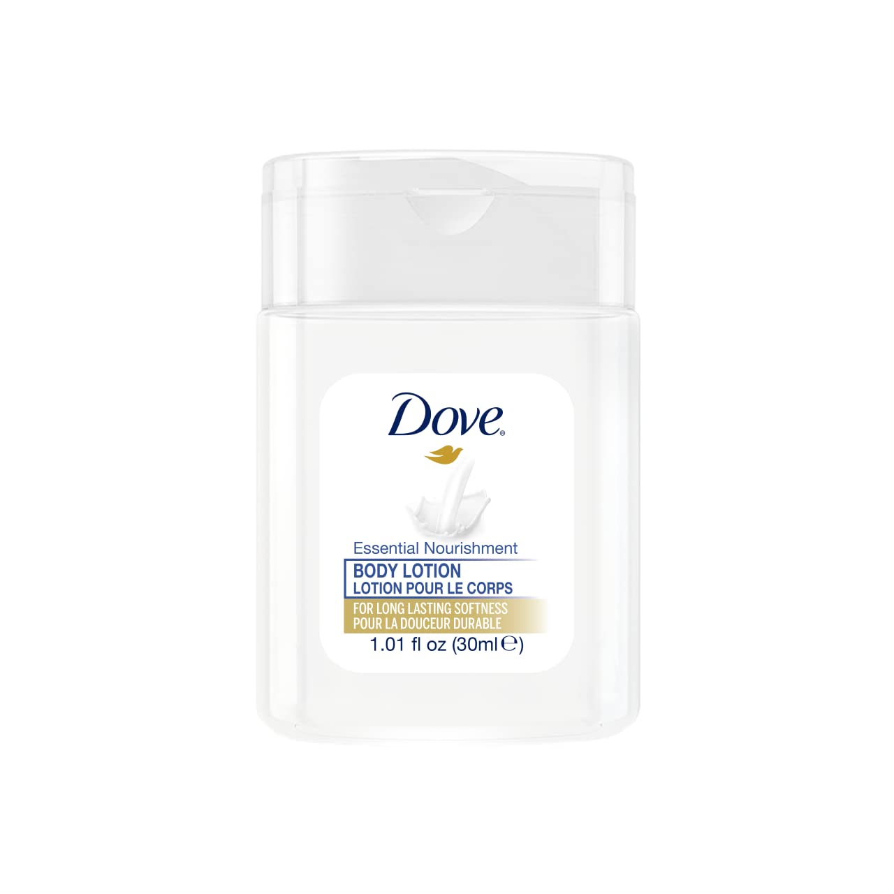 Dove Mini 1.0-oz Hydrating Lotion for Hotels & Travel – Case of 192