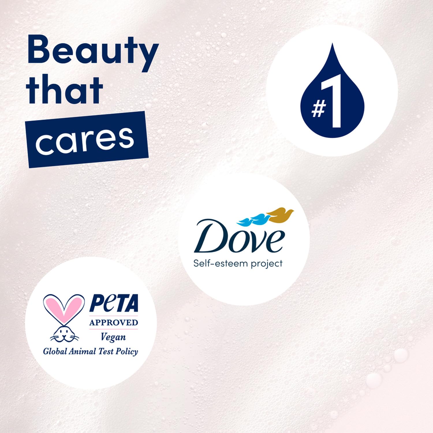 Dove Original Beauty Bar 2-Pack – 8 Bars, 3-in-1 Moisturizing Soap for Face, Body & Hands