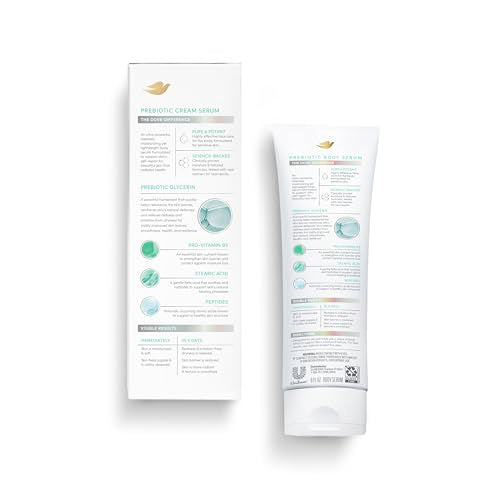 Dove Prebiotic + Protection Cream Serum for Dry, Sensitive Skin – 8 oz