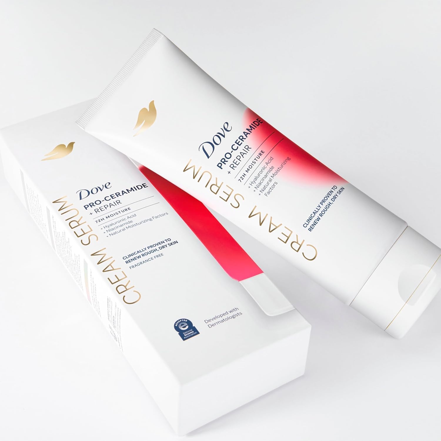Dove Pro-Ceramide + Repair Body Cream Serum for Extremely Dry Skin – 8 oz