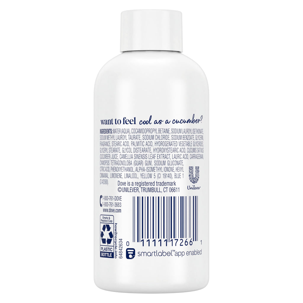 Dove Refreshing Cucumber & Green Tea Body Wash – 24 Count (3 oz)