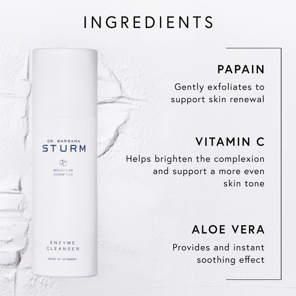 Dr. Barbara Sturm Enzyme Cleanser 75g – 2-in-1 Powder Cleanser & Exfoliator
