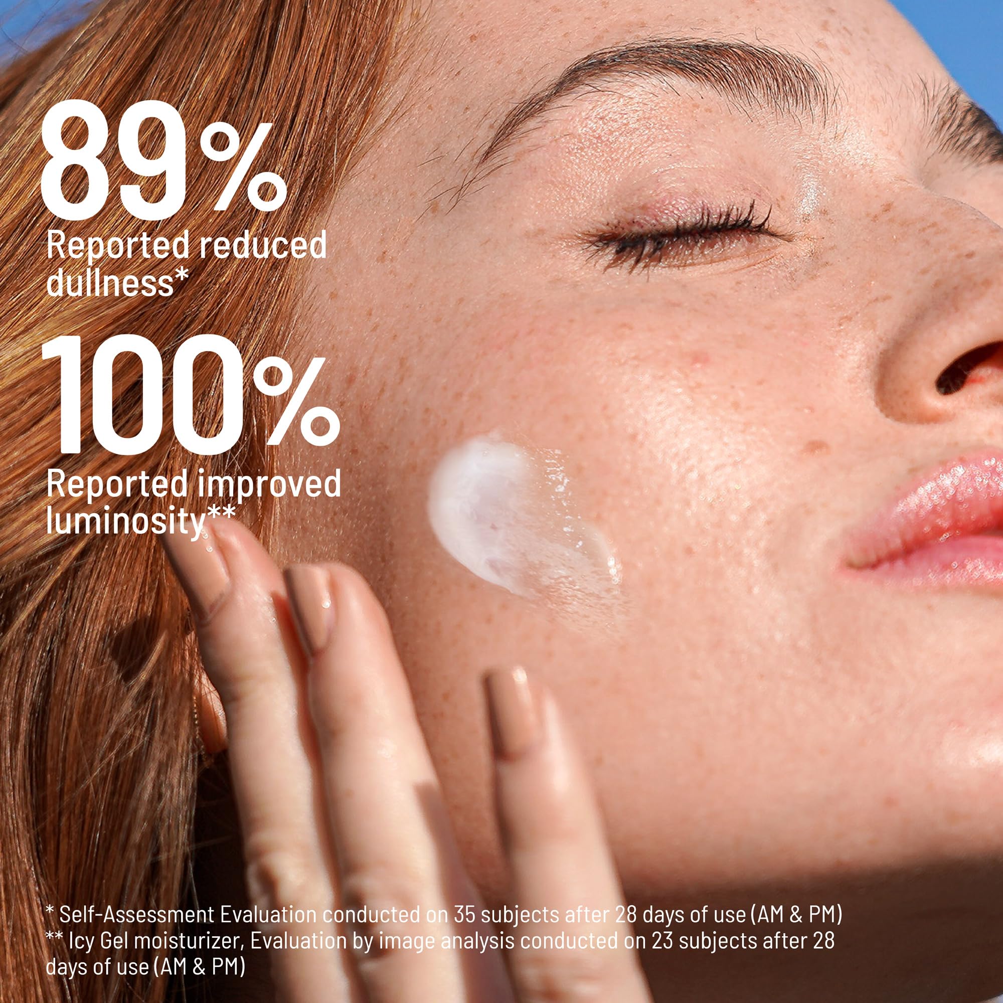 Dr. Brandt iD-STRESS Icy Gel Moisturizer – Revitalize Dull Skin | 1.7 fl oz (Pack of 2)