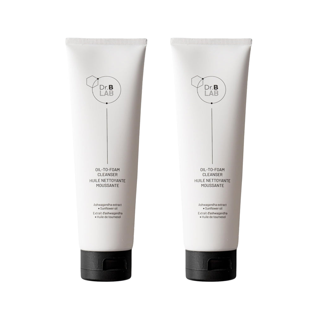 Dr. Brandt Dr. B Lab Oil-To-Foam Cleanser – Hydrating Double-Cleansing, 4.2 fl oz (Pack of 2)