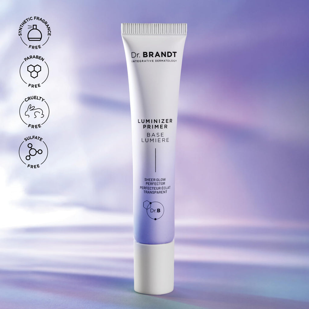 Dr. Brandt Pores No More Luminizer Primer – Blur Pores, Glow, Smooth Canvas (Pack of 2)