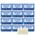 Dr. Bronner's Pure-Castile Magic Bar Soap Peppermint (5oz, 12-Pack) – Regenerative Organic Certified Oils, Vegan, Cruelty-Free
