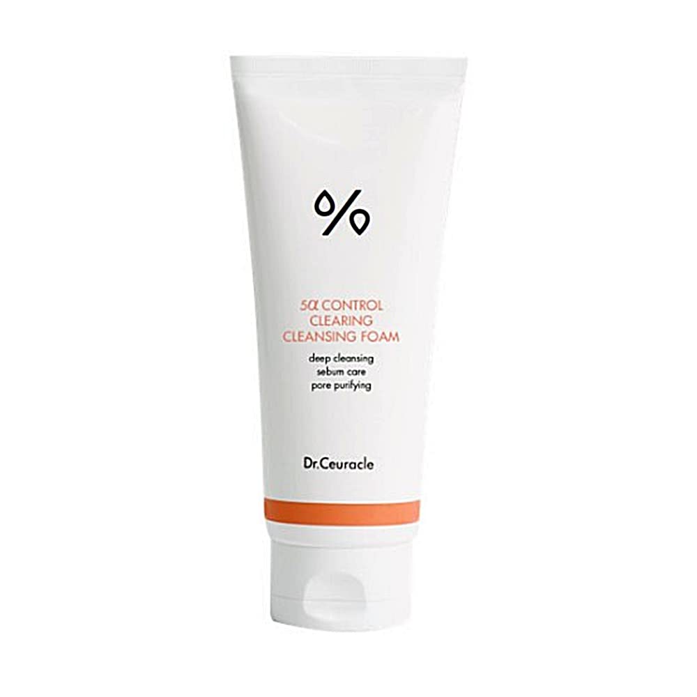 Dr.Ceuracle 5α Control Clearing Cleansing Foam | Deep Cleansing for Oily Skin