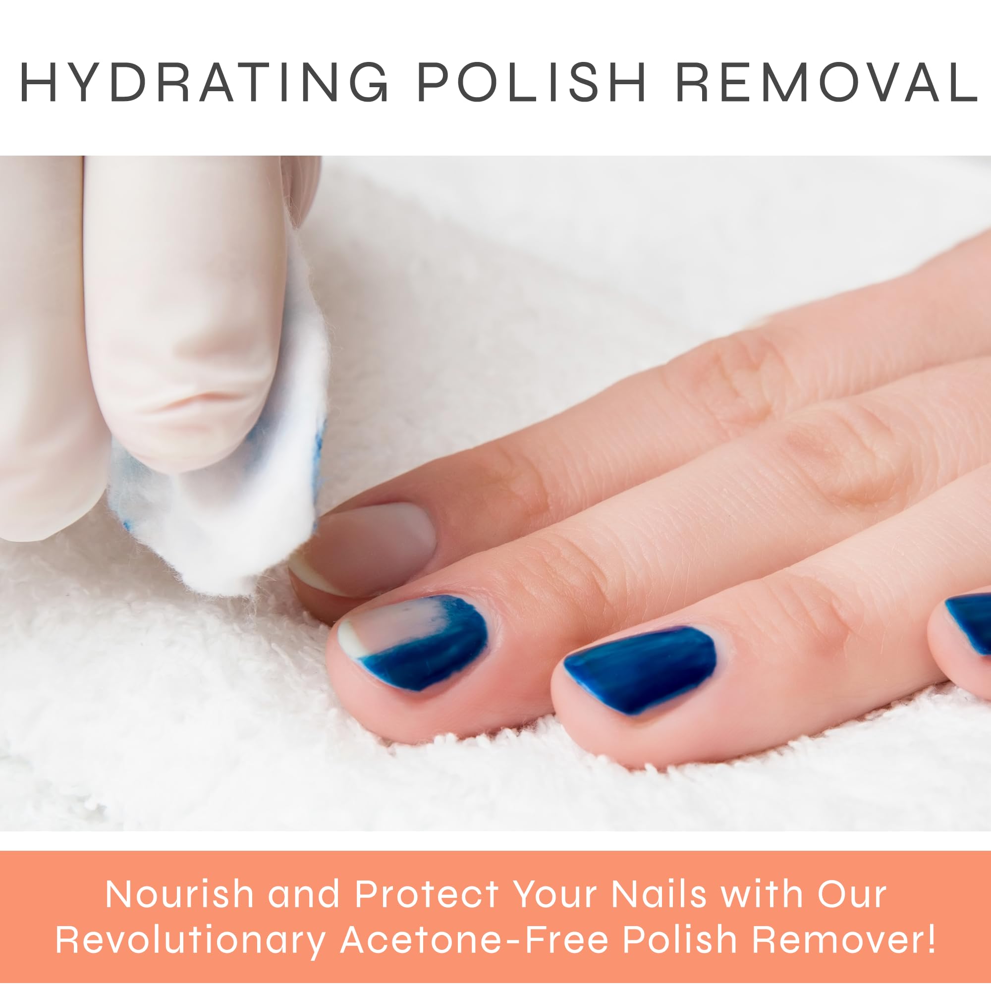 Dr. Dana Beauty Non-Acetone Nail Polish Remover – Gentle Hydration & Light Citrus Scent