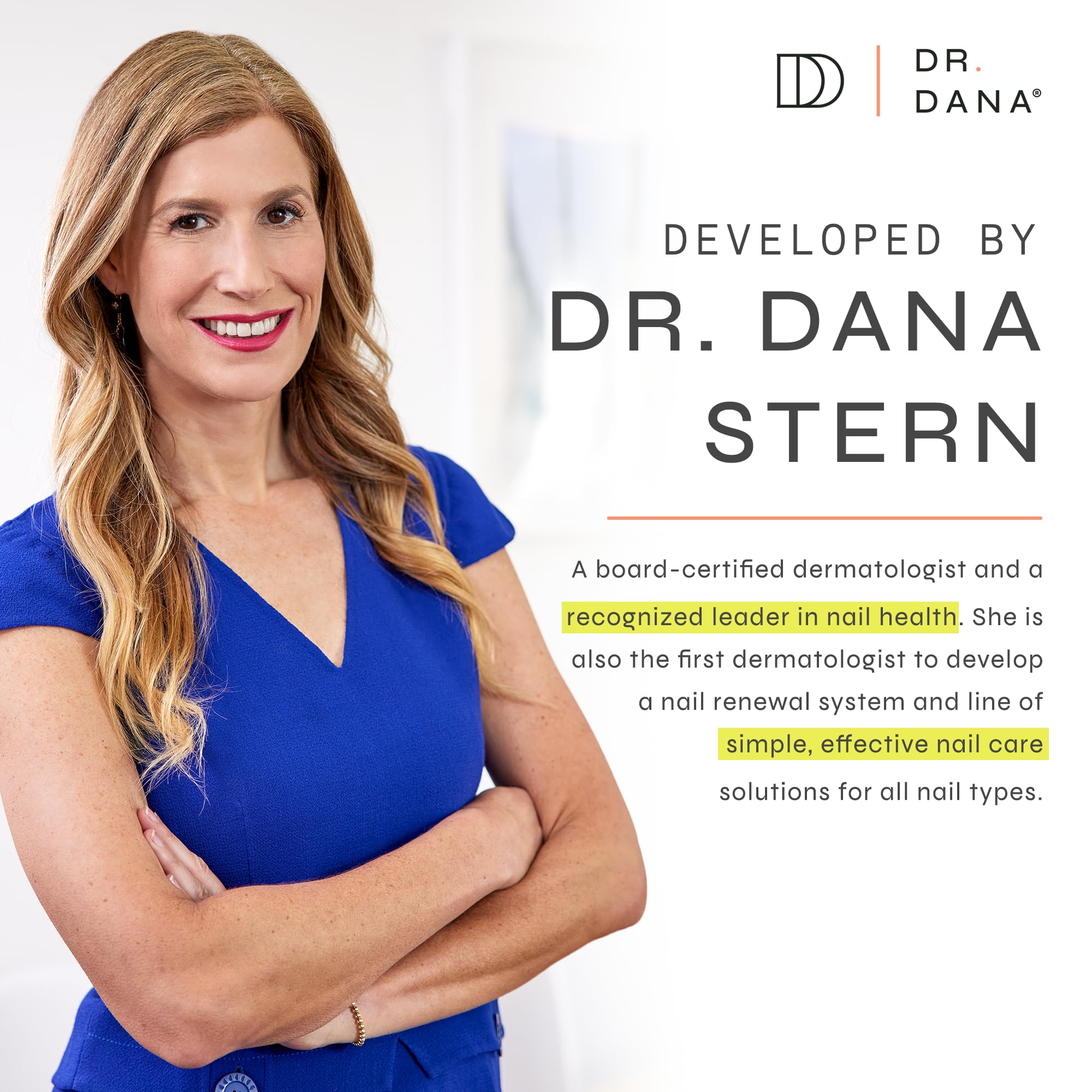 Dr. Dana Beauty Non-Acetone Nail Polish Remover – Gentle Hydration & Light Citrus Scent
