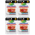 Dr. Dan's Cortibalm 4 Pack – Lip Balm for Severe Chapped Lips (1% Hydrocortisone), Gentle & Hypoallergenic