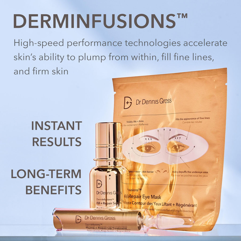 Dr Dennis Gross DermInfusions Discovery Kit — Plump, Fill & Repair Skincare Set