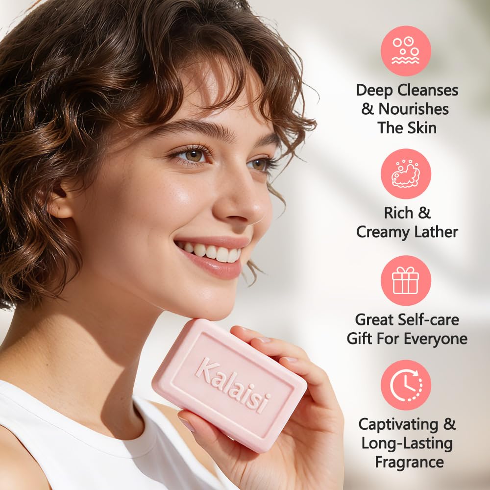 DR.EMMET Luxury Perfumed Soap Bar – Long-Lasting Fragrance, Nourishing Lather (3 Pack)