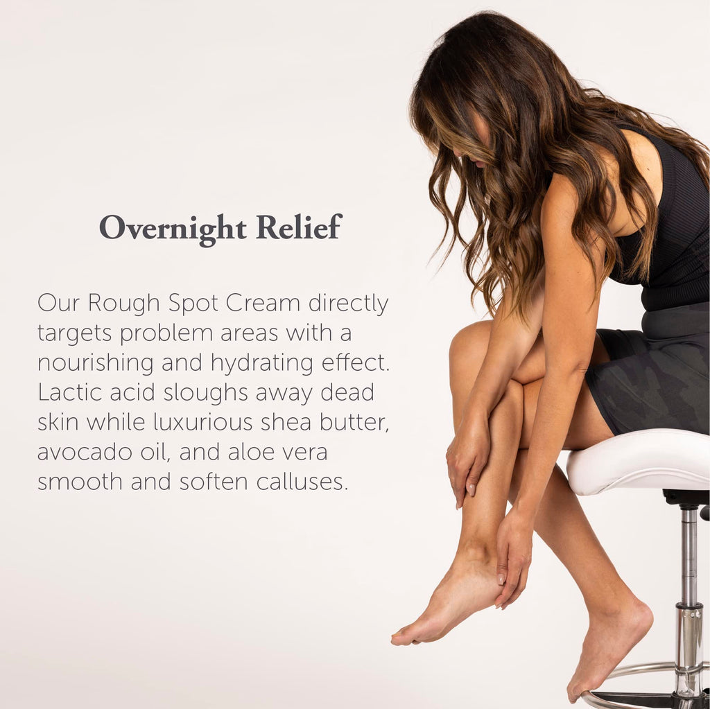 Dr. Foot Cracked Heel Repair Cream 8oz – Moisturizing Foot Lotion with Shea Butter & Lactic Acid