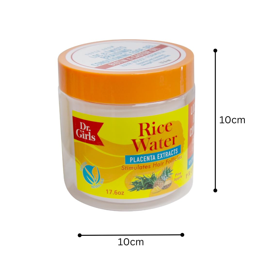 Dr. Girls Braiding Edge Gel – 48-Hour Mega Hold, Pineapple