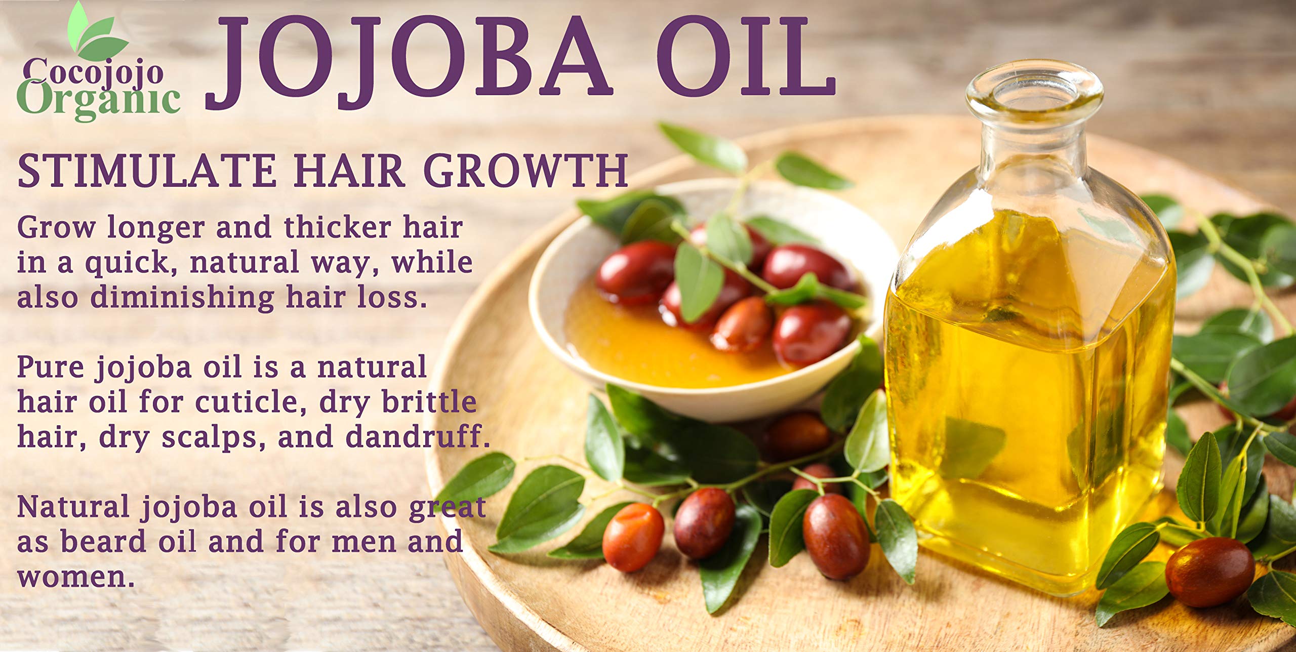 Dr Joe Lab Jojoba Oil 4 oz – Pure Cold-Pressed Jojoba for Hair, Skin & Nails