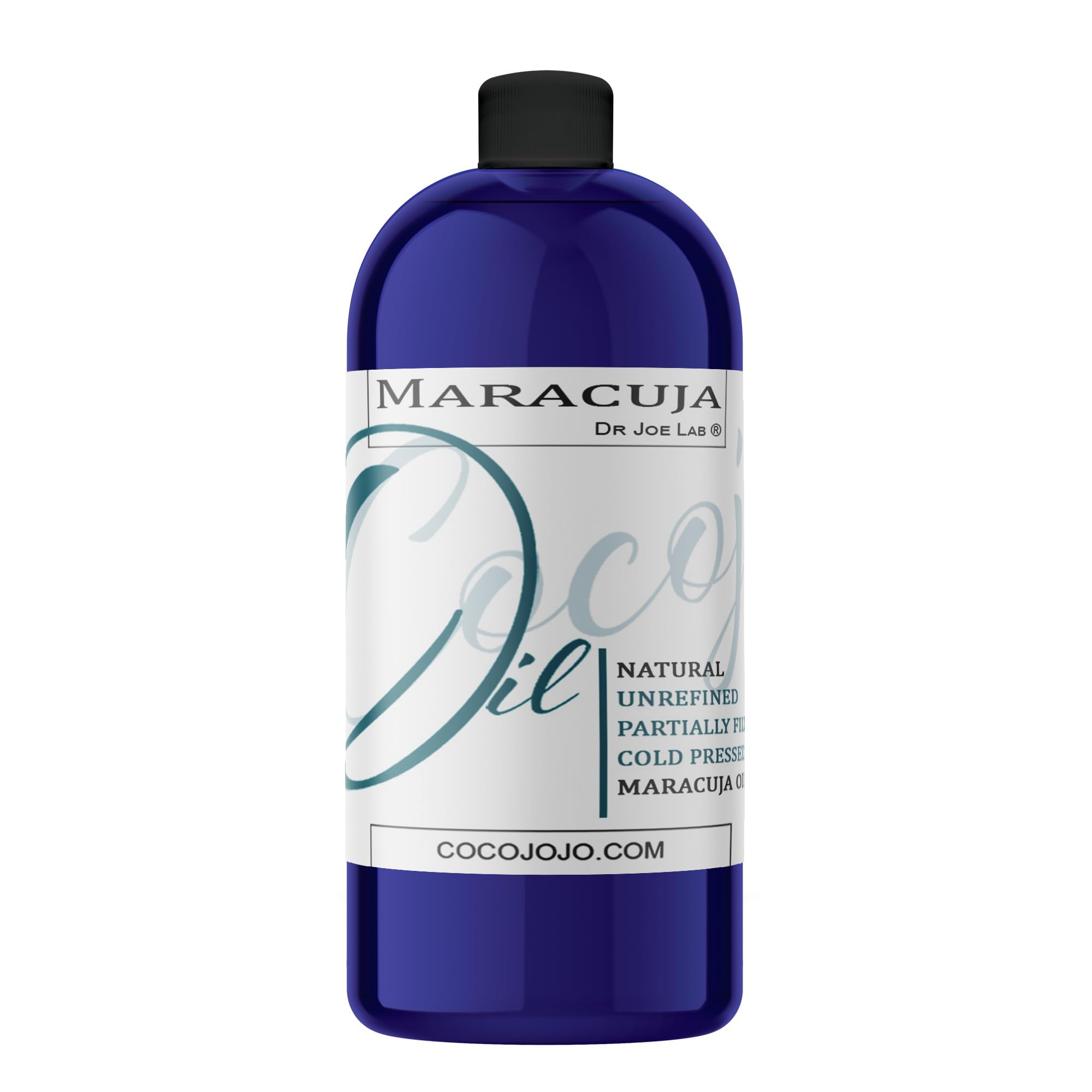 Dr Joe Lab Maracuja Seed Oil – Pure Passion Fruit Carrier Oil, 32 oz for Face, Skin, Hair