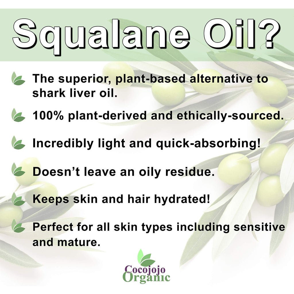 Dr Joe Lab Squalane Oil — Pure Olive-Derived Plant Squalane, 8 oz | Vegan, Cold-Pressed Carrier Oil