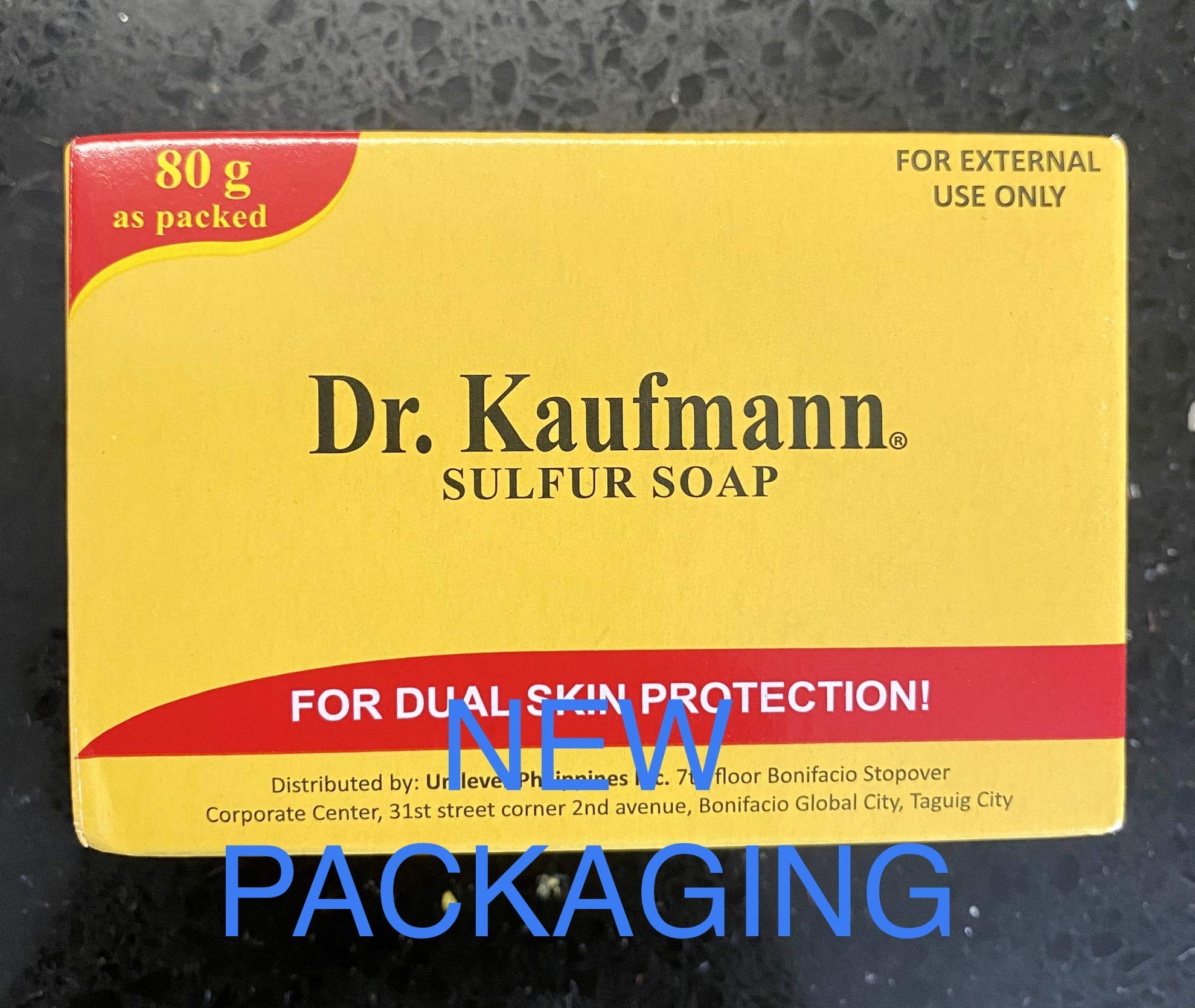 Lot of 4 Dr. Kauffman Medicated Sulfur Soap | 4 Bars of Sulfur Zinc Oxide Soap