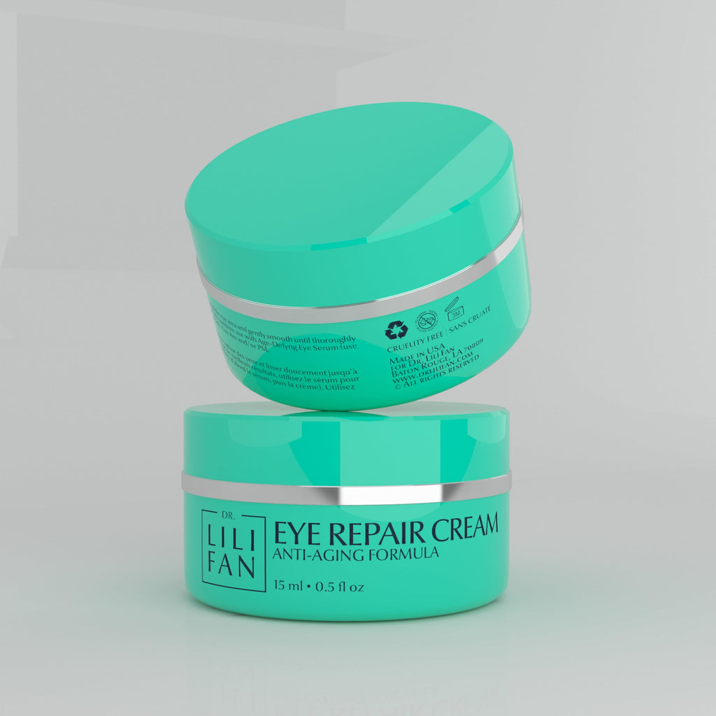 Dr Lili Fan Probiotic Eye Repair Cream – No Oily Residue, Anti-Aging for Eyes | 0.5 fl oz