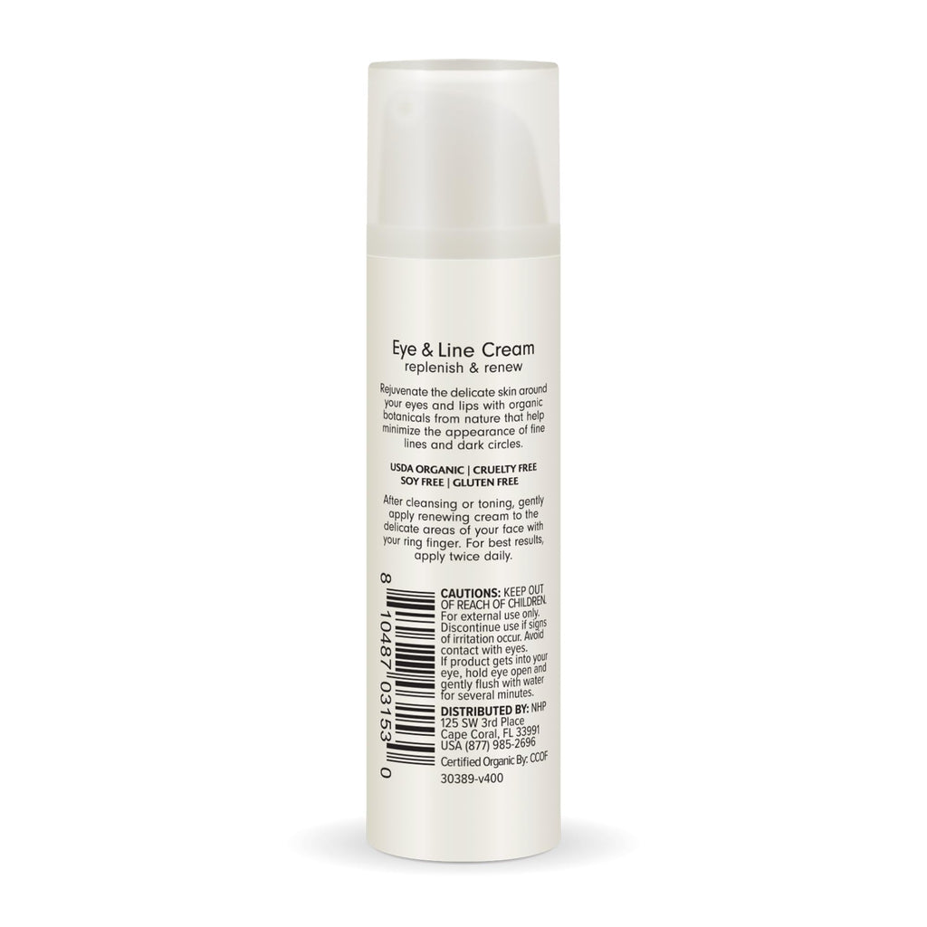 Dr. Mercola Ola Botanicals Organic Eye & Line Cream – 1 oz, USDA Organic