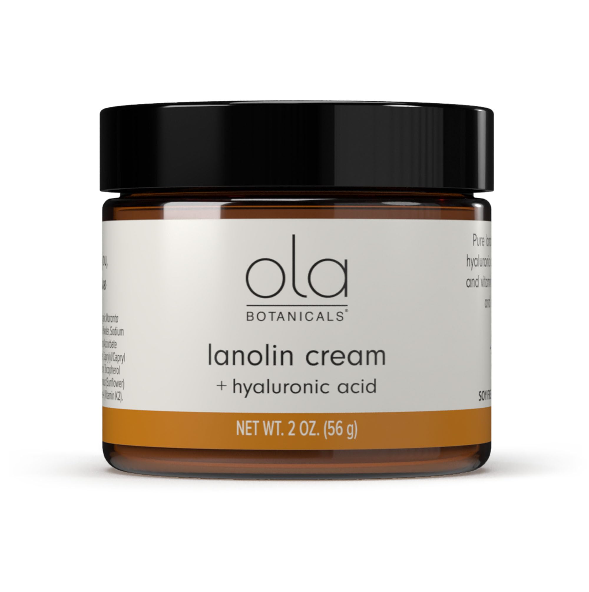 Dr. Mercola Ola Lanolin Cream with Hyaluronic Acid – 2oz
