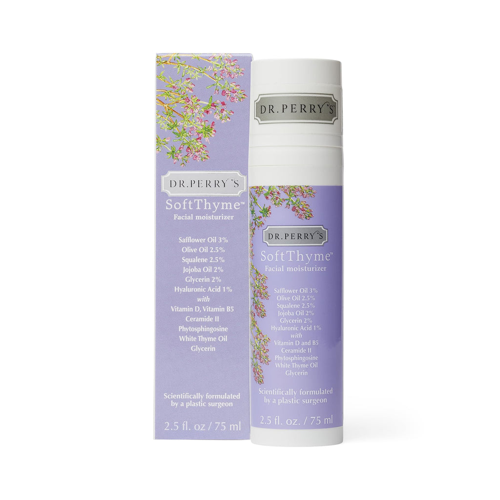 Dr. Perry's SoftThyme Facial Moisturizer with Ceramides & Natural Oils | 2.5 fl oz